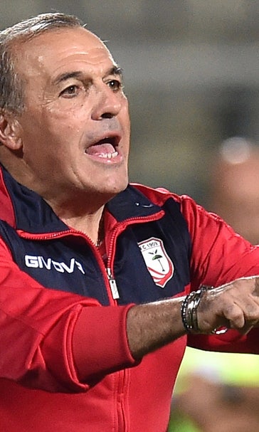 Carpi fires manager 6 matches into debut Serie A season
